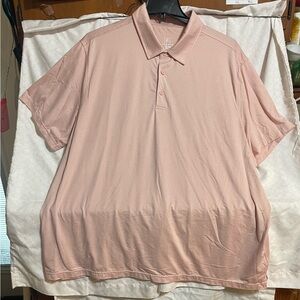 George Light Pink Polo Shirt-3XL